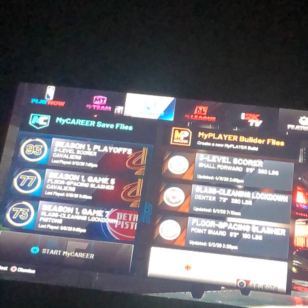 2k20 account